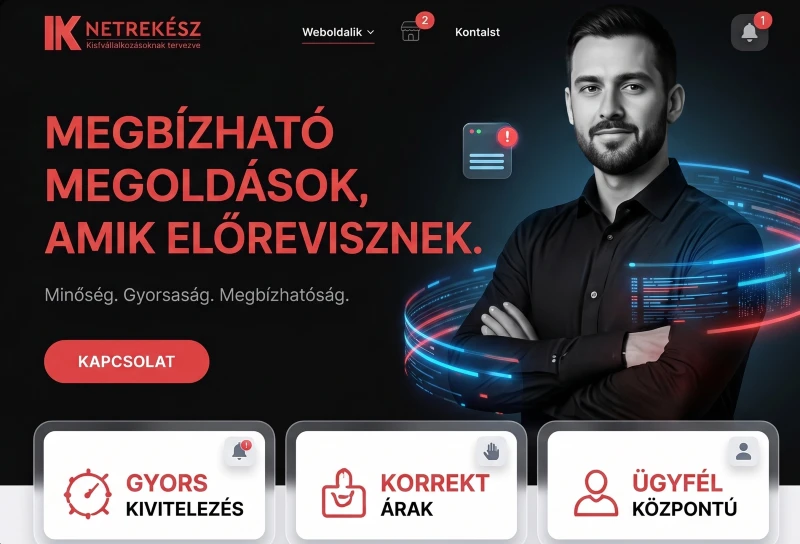 Weboldal minta